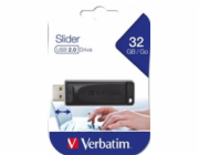 VERBATIM Flash Disk 32GB Store  n  Go Slider, černá