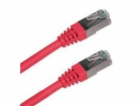 XtendLan patch kabel Cat6A, SFTP, LS0H - 0,3m, červený (p...