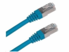 XtendLan patch kabel Cat6A, SFTP, LS0H - 0,25m, modrý (pr...