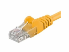 PREMIUMCORD Patch kabel UTP RJ45-RJ45 CAT5e 15m žlutá