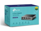 Switch TP-Link TL-SG1005LP 5x GLAN, 4xPoE+, 41W, dosah 25...