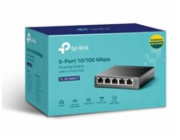 TP-Link switch TL-SF1005LP (5x100Mb/s, 4xPoE, 41W, fanless)