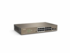 Tenda TEF1118P-16-150W PoE AT switch - 16x PoE 100 Mb/s +...