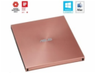 ASUS DVD SDRW-08U5S-U/PINK/G/AS, External Slim DVD-RW, pi...