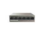 Tenda TEF1106P-4-63W PoE AT switch 4x PoE 802.3af/at, 6x ...