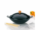 KELA Wok litinový 36 cm s příslušenstvím sada 5 ks KL-77943