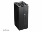 AKASA skříň Turing FX, fanless case, černá