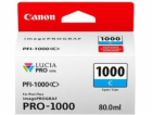 Canon CARTRIDGE PFI-1000C azurová pro ImagePROGRAF PRO-10...