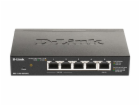 D-Link DGS-1100-05PDV2 5-Port Gigabit PoE Smart Switch, b...