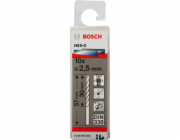 Bosch 10 vrtáku do kovu HSS-G 2,5x30x57mm