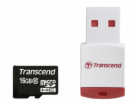 Transcend MicroSDHC 16GB + Adaptér / 600x Class 10 UHS-I MLC