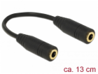 DeLOCK adaptér jack 3,5 mm 4pin (zásuvka) > 3,5 mm 4pin (...