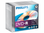 1x10 Philips DVD-R 4,7GB 16x SL