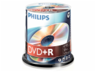 1x100 Philips DVD+R 4,7GB 16x SP