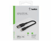 Belkin Lightning nab./sin. kabel 15cm, oplasteny, mfi cert, cern.