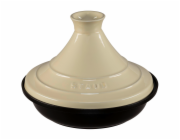 Staub Tajine hrnec 28cm kulaty kremovy litina