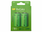 1x2 GP ReCyko NiMH aku D Mono (velký burt)5700mAH,ready t...