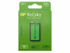 GP ReCyko NiMH aku 9V Block 200mAH, ready to use