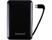 Intenso powerbanka XC10000 cerná +USB-A na typ-C kabel 10000 mAh