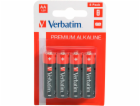 1x8 Verbatim alkalicky Batterie Mignon AA LR6            ...