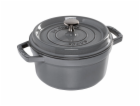 Staub La Cocotte 20cm round, Graphite grey, Cast Iron