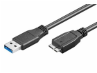 goobay kabel USB 3.2 Gen 1, USB-A samec > Micro-USB samec...