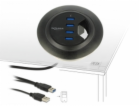 DeLOCK stolní hub 4x USB 3.0 60mm, USB hub