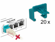 Delock RJ45 bezpečnostní spona startovací sada 20 kusů