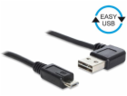 DeLOCK EASY-USB 2.0 kabel, USB-A konektor 90° > Micro-USB...