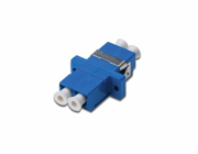 Digitus LC / LC Duplex Coupler, color blue Zirconia Ceramic Sleeve, polymer housing, Singlemode