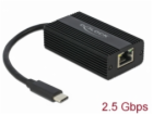 DeLOCK adaptér USB 3.2 Gen 1, zástrčka USB-C > zásuvka RJ-45