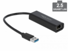 DeLOCK USB 3.2 Gen 1 adaptér, USB-A samec > RJ-45 samice