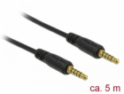 DeLOCK jack kabel 3,5 mm 5pin (zástrčka) > 3,5 mm 5pin (z...