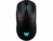 ACER Predator CESTUS 350  - herní myš, 2.4GHz Wireless/USB cable Dual mode ; 5 stupňů DPI až 16000 ; optický senzor