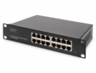 Digitus DN-80115 Digitus Gigabit Ethernet Switch 16 port,...