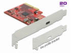 DeLOCK PCIe x4>1x externí USB-C 3.2 Gen 2x2