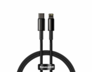 Baseus Datový kabel Tungsten Gold PD 20W 2m USB-C/Lightning černý