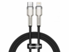 Baseus datový kabel Cafule USB-C/Lightning 1m PD 20W černý