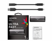 ADATA External SSD 512GB SE760 USB 3.2 Gen2 type C Titanová šeď