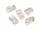 GEMBIRD Modular plug 8P8C for CAT5, UTP, 100 pcs