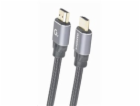 GEMBIRD Kabel HDMI 2.0, 2m, opletený, černý, blister