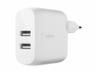 Belkin BOOST CHARGE™ Duální 24W USB-A nástěnná nabíječka,...