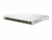 Cisco switch CBS250-48PP-4G (48xGbE,4xSFP,48xPoE+,195W)