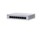 Cisco switch CBS110-8T-D (8xGbE, fanless)