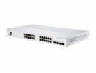 Cisco switch CBS350-24T-4G-EU (24xGbE,4xSFP,fanless)