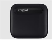 Crucial X6/2TB/SSD/Externí/2.5"/Černá/3R