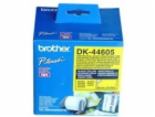 Brother - DK 44605 (papírová role žlutá 62mm x 30,48m) - ...