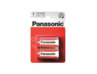 PANASONIC Zinkouhlíkové baterie Red Zinc R14RZ/2BP EU C 1...