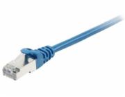 Equip Patchcord Cat 6a, SFTP, 3m, modrý (606205)