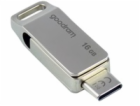 GOODRAM Flash Disk 16GB ODA3, USB 3.2, stříbrná ODA3-0160...